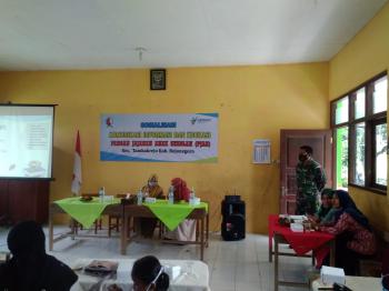 Satgas TMMD Bojonegoro Laksanakan Pendampingan Sosialisasi PJAS